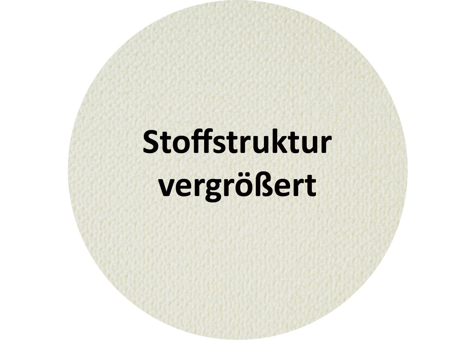 beties Tischläufer FarbTon (1-tlg, 1 Stück Tischläufer), Chenille-Haptik Raumausstatter Qualität ca. 40x140 cm sahne-weiß