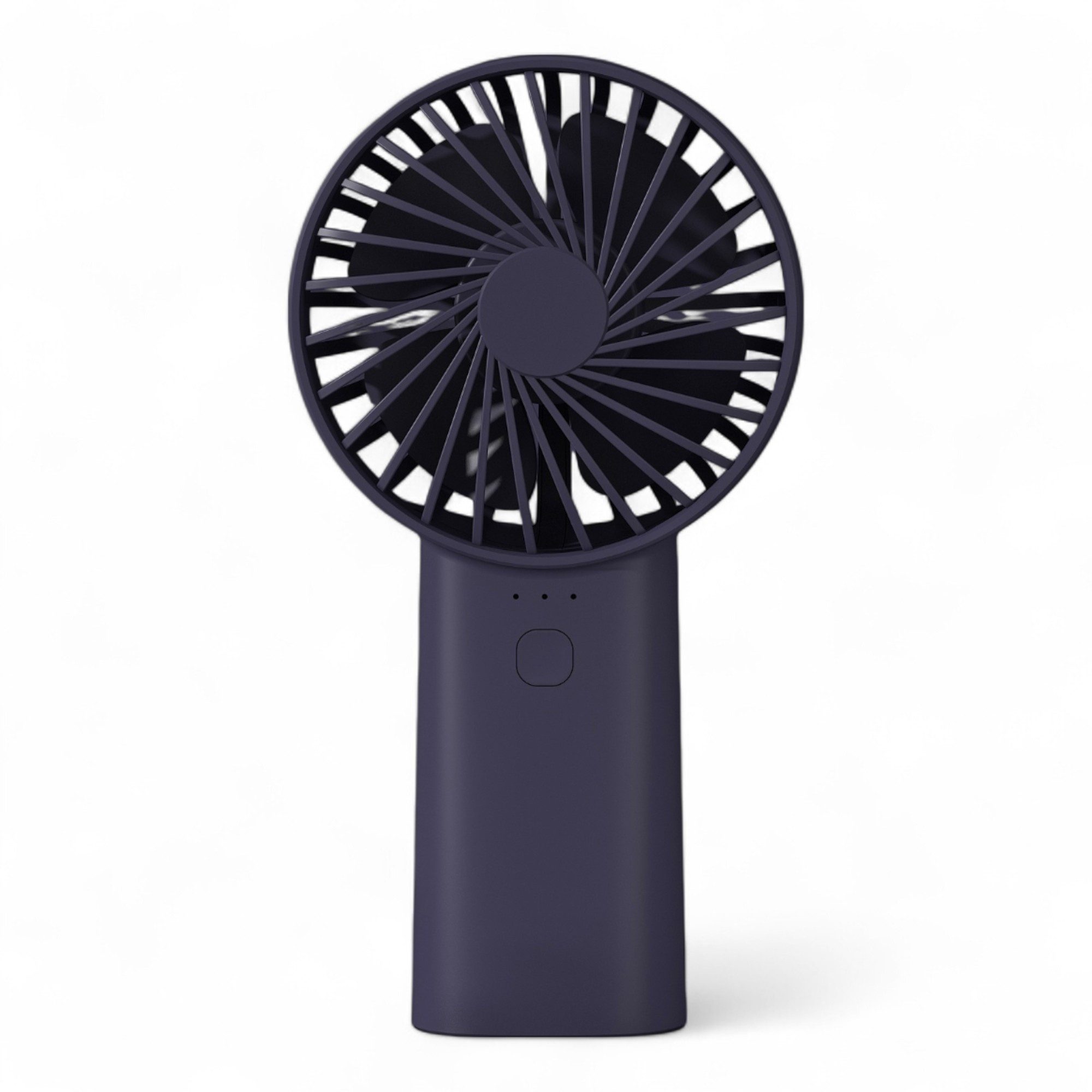 Zoelibat Mini USB-Ventilator Mini Handventilator 4000mAh Akku – Leise, Tragbar, USB-C & LED-Licht, Integriertes Licht