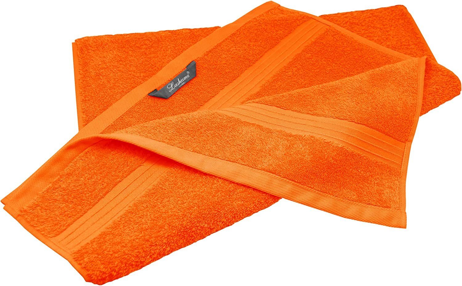 cm Frottee Lashuma orange Handtücher Handtücher 50x100 Linz, Frottee (2-St),