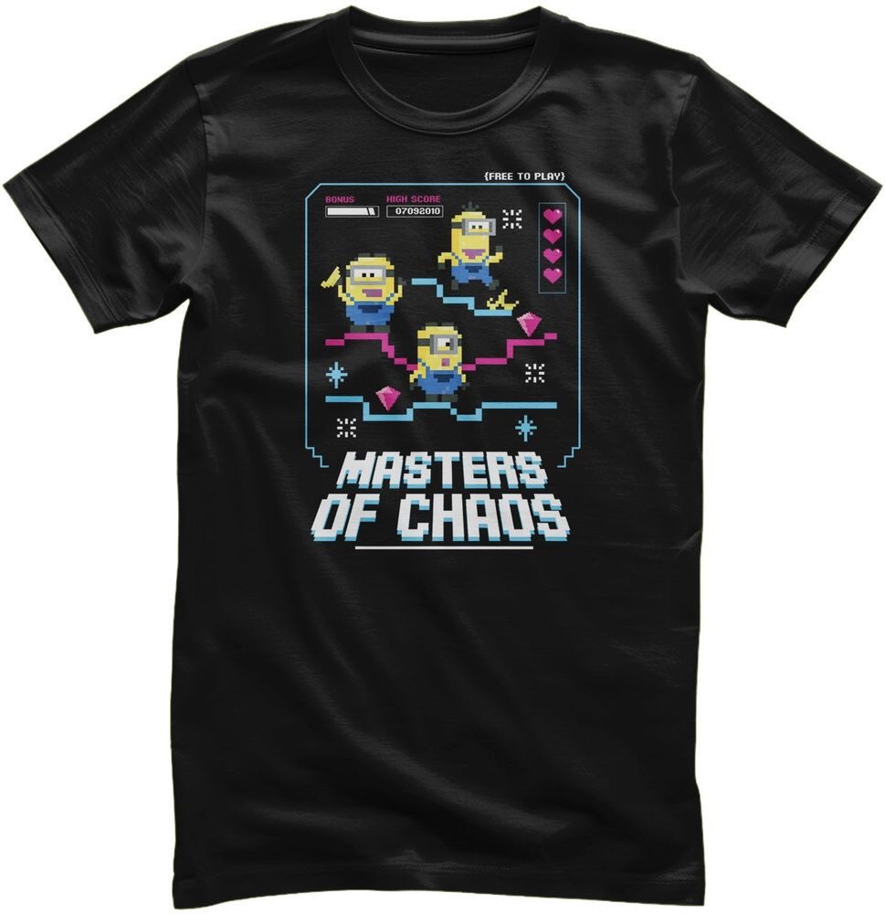Minions T-Shirt Minions - Masters Of Chaos T-Shirt