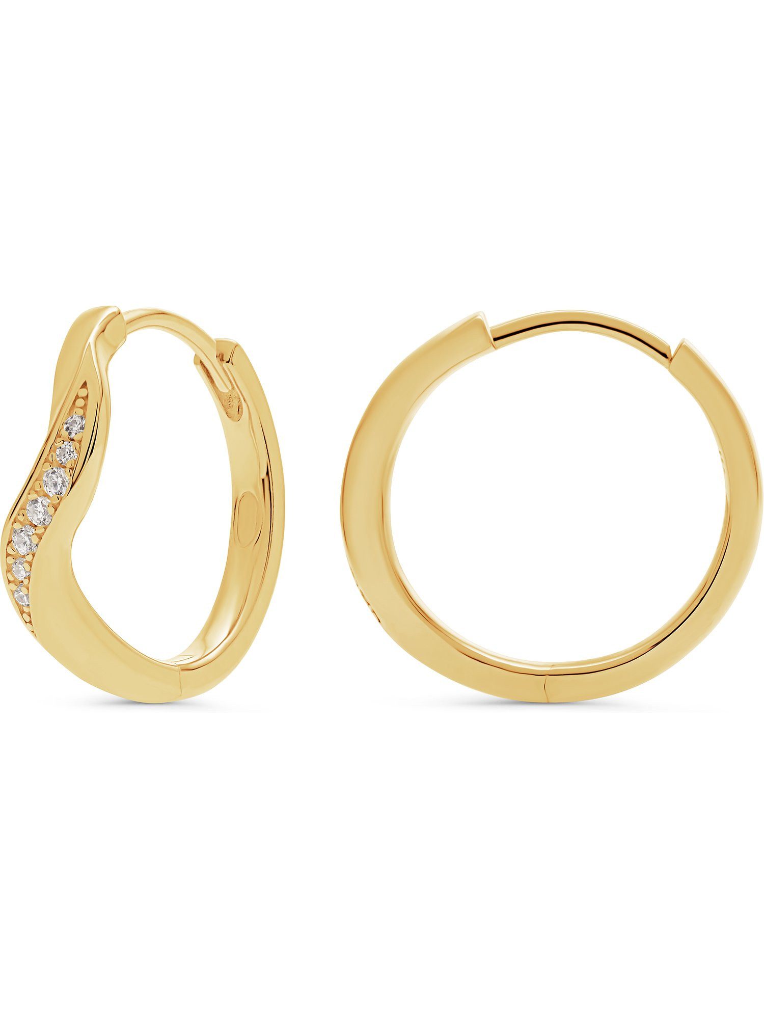 FAVS Paar Ohrhänger FAVS Damen-Ohrhänger 925er Silber