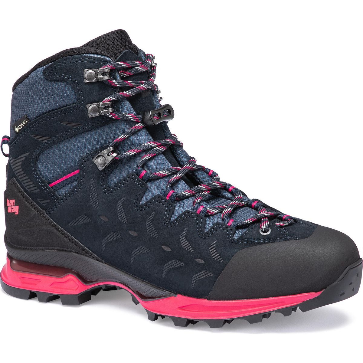 Hanwag Makra Trek Lady GTX Hikingschuh Perfekter Outdoor-Damenschuh für anspruchsvolle Trekkingtouren mit