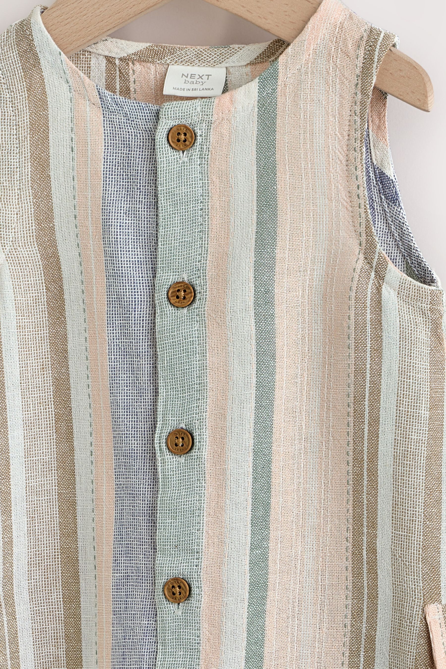 Next Strampler Babystrampler aus Webmaterial (1-tlg)