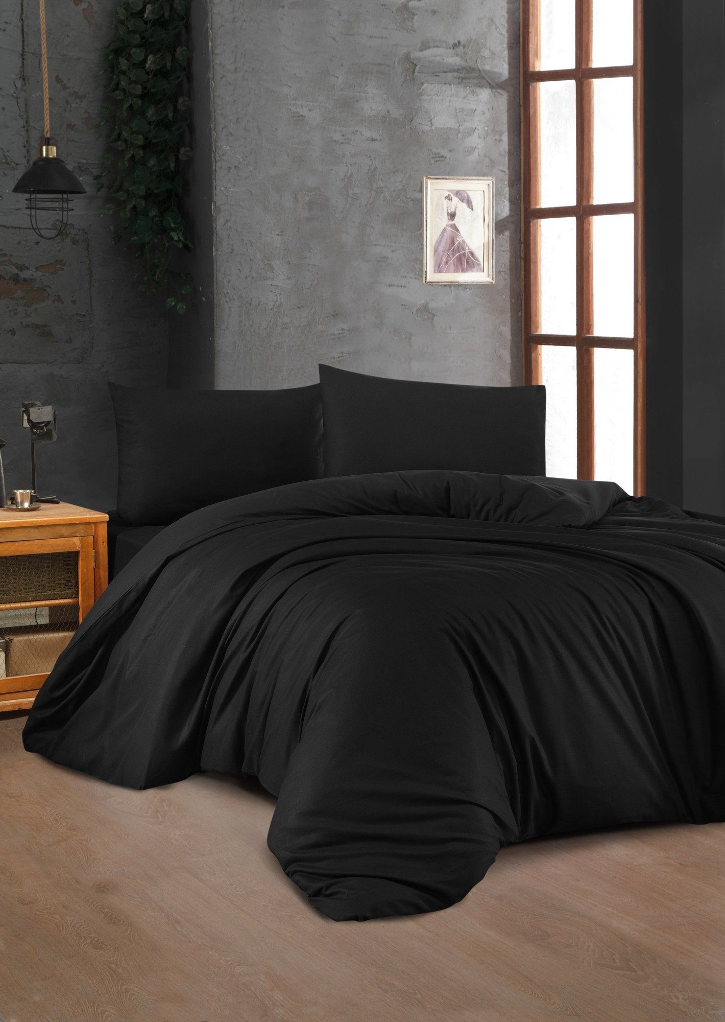 L'Essentiel Maison Bettdecke + Kopfkissen 100% COTTON RANFORCE 11112