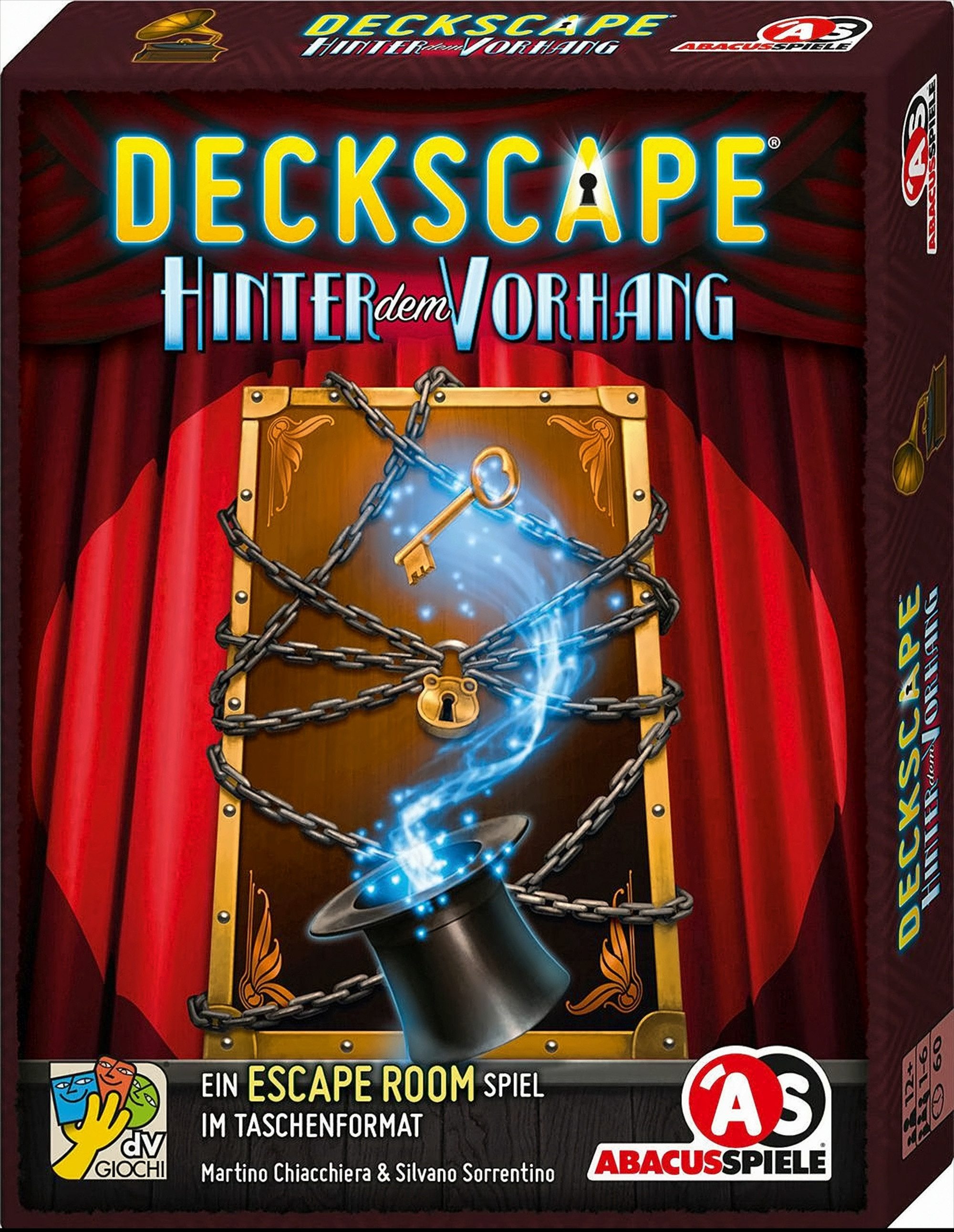 ABACUSSPIELE Spiel Deckscape Hinter dem Vorhang
