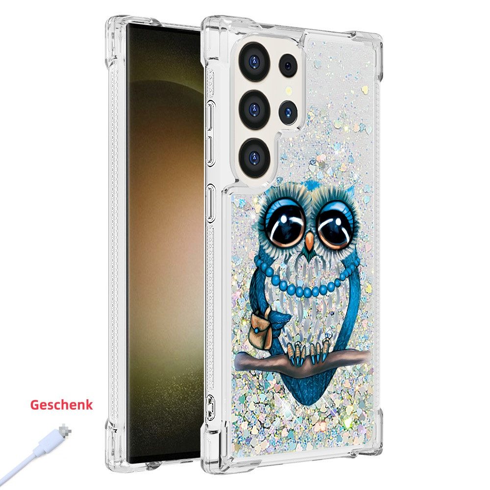 trends for living Handyhülle Eule Hülle für Samsung Galaxy S20 S21 S22 S23 S24 S25 FE Ultra + Plus