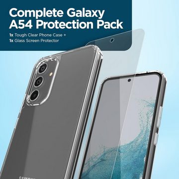 Case-Mate Handyhülle Hülle & Displayschutz Bundle, für das Galaxy A54 5G