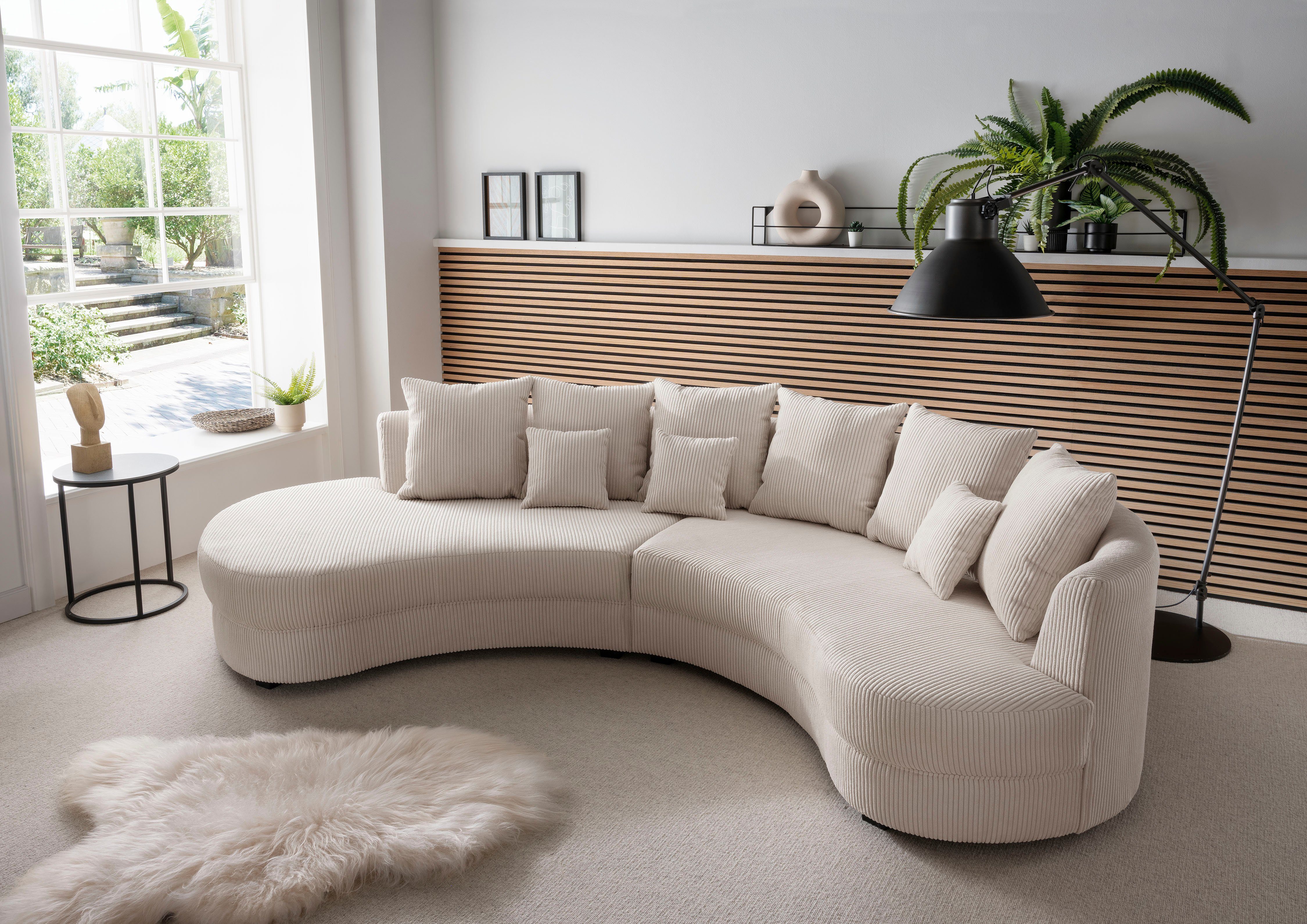 INOSIGN Ecksofa "Limoncello organische Formensprache, OTTOs Choice, L-Form" günstig online kaufen