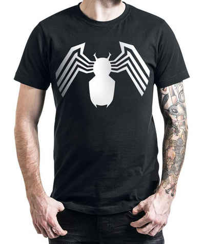 MARVEL Print-Shirt VENOM CARNAGE Spider-Man T-Shirt Schwarz-Weiß S M L XL XXL