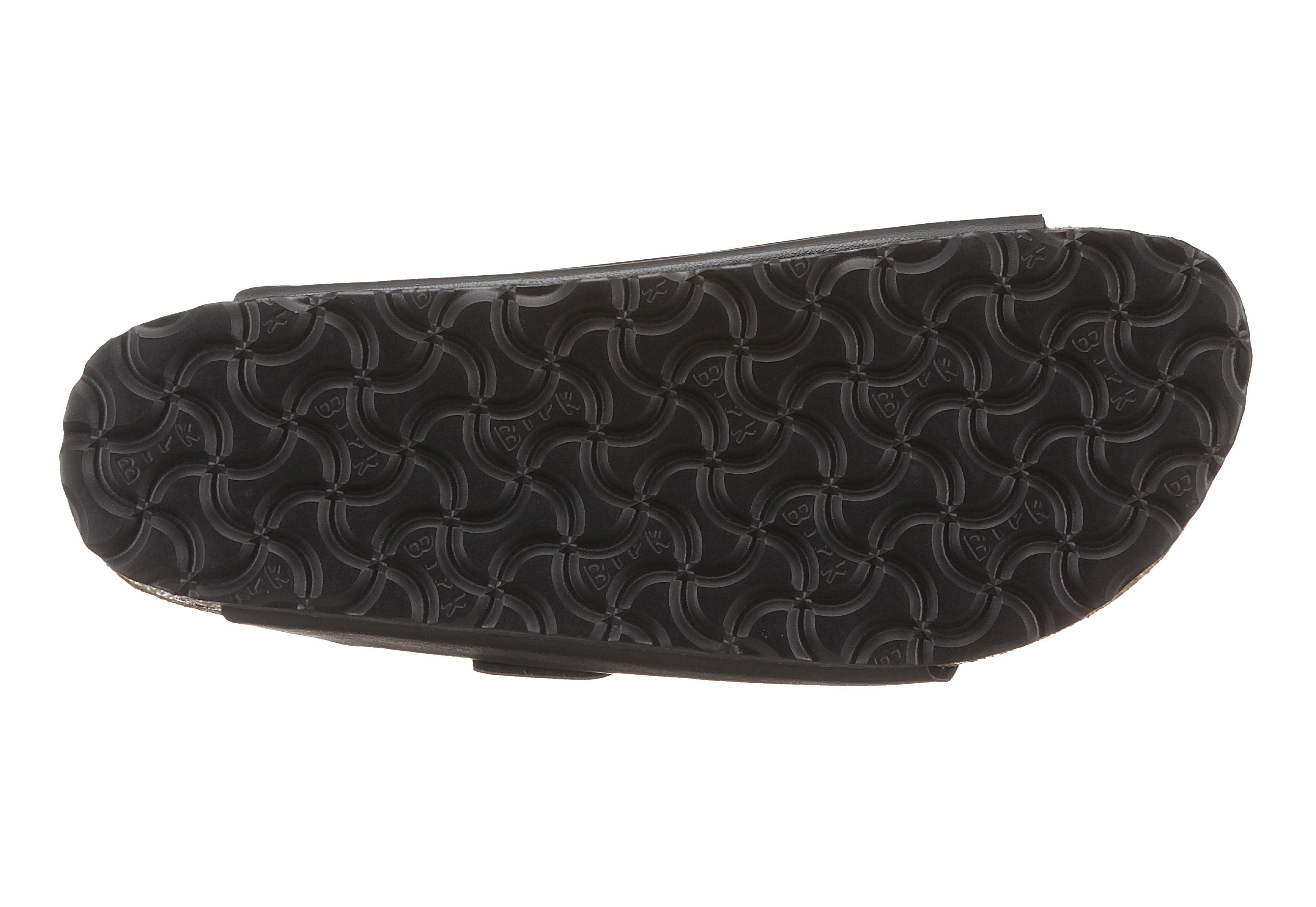 schwarz-black ARIZONA Fußbett BF Birkenstock mit geformtem ergonomisch Pantolette