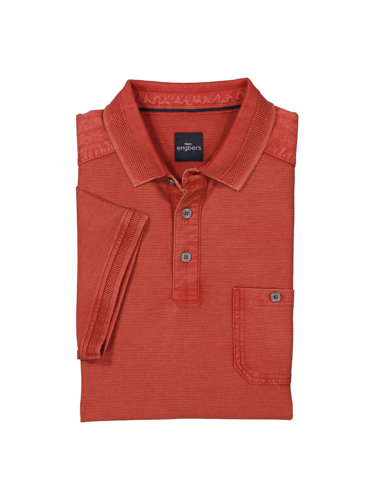 Engbers Poloshirt Polo Shirt regular hochwertige Baumwollqualitat