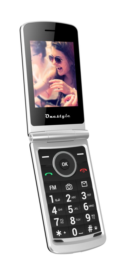 Onestyle Copper Mobiltelefon, Dual-SIM, sim-lock frei Klapphandy (2,8 Zoll)