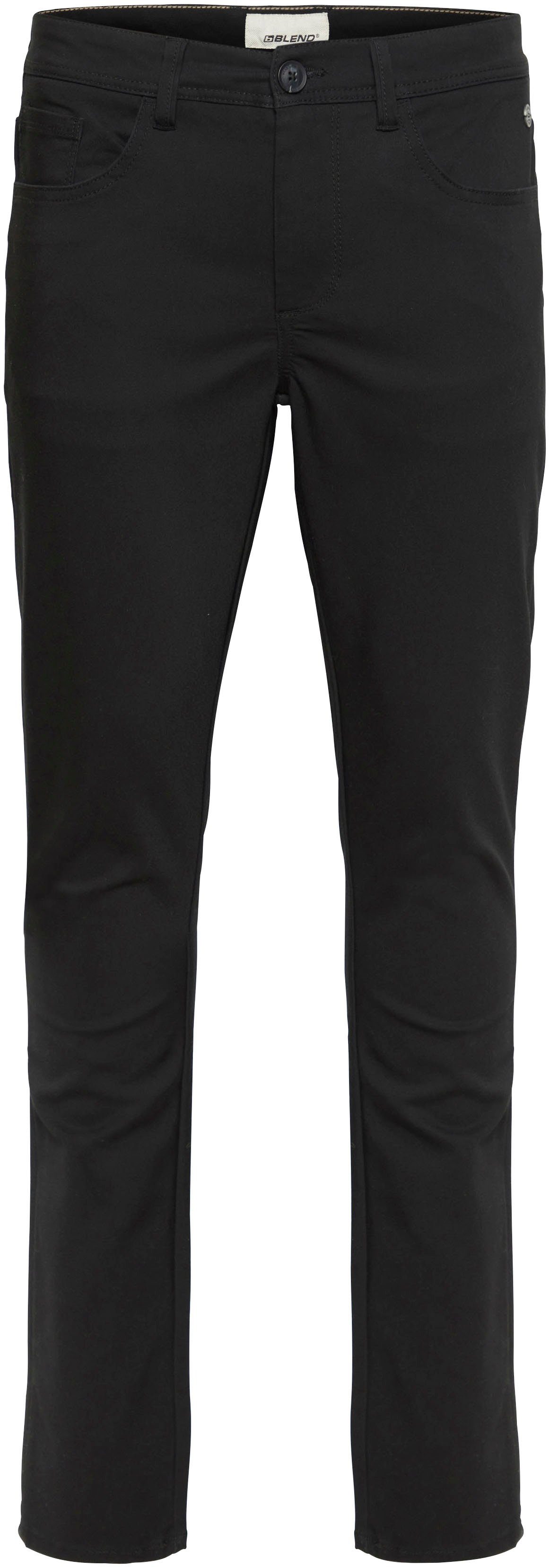 schwarz 5-Pocket-Hose BL-Trousers Blend