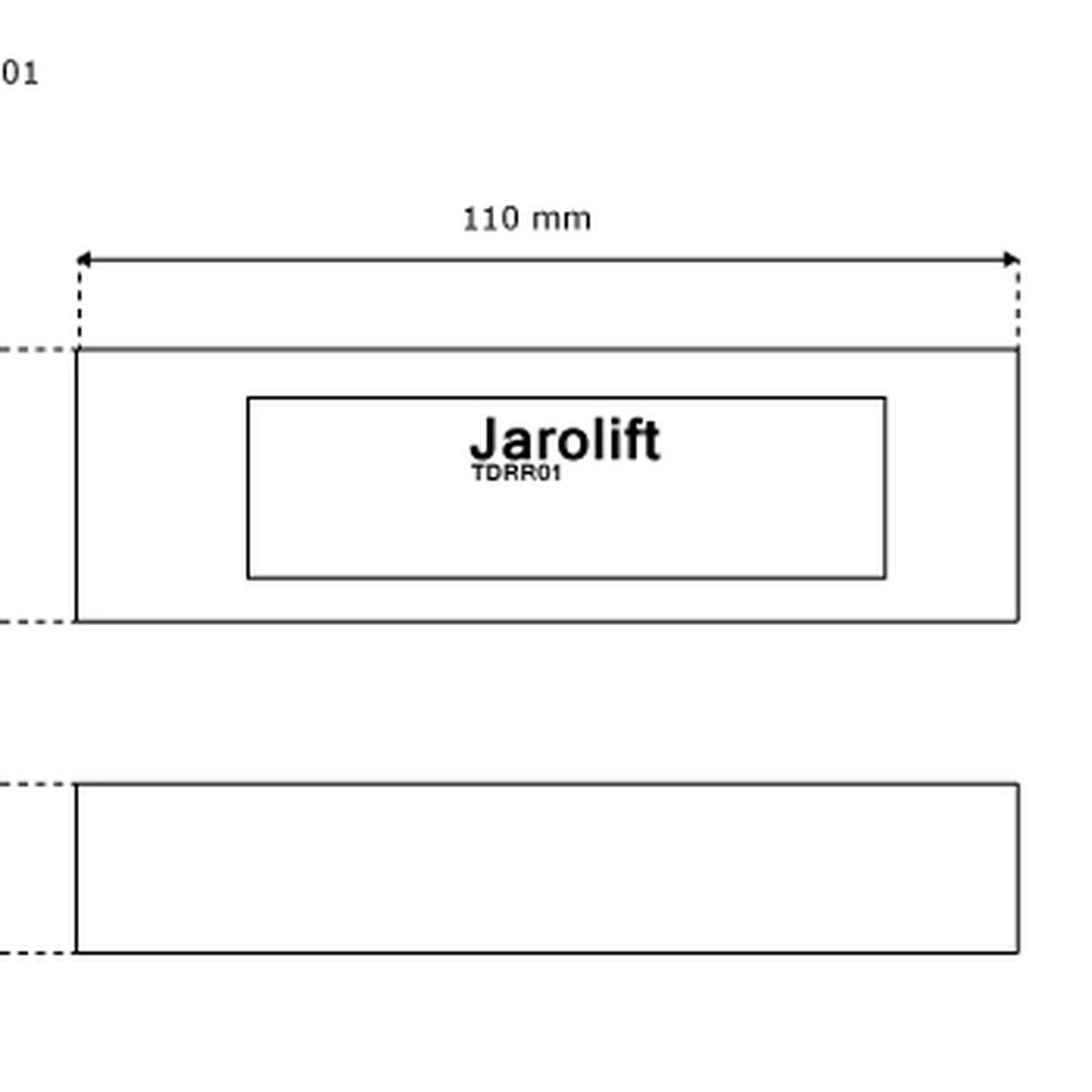 jarolift Rollladen-Funksteuerung Funkempfänger TDRR 01 für Rohrmotoren, Aufputz / weiß, für Rollläden & Markisen, 1-tlg., 1 Stück, 433,92 MHz Funk, externer Tasteranschluss, Timer kompatibel