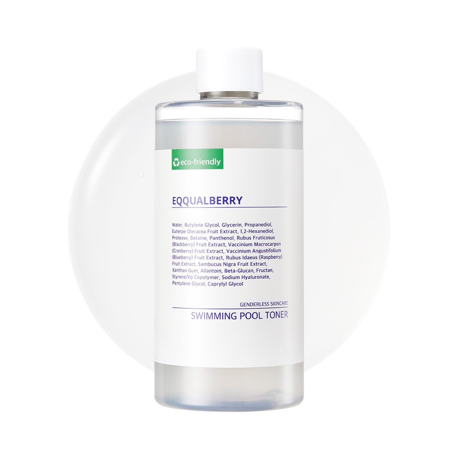 Toner Swimming Pool Daily Facial Toner, sanftes Gesichtswasser mit Protease
