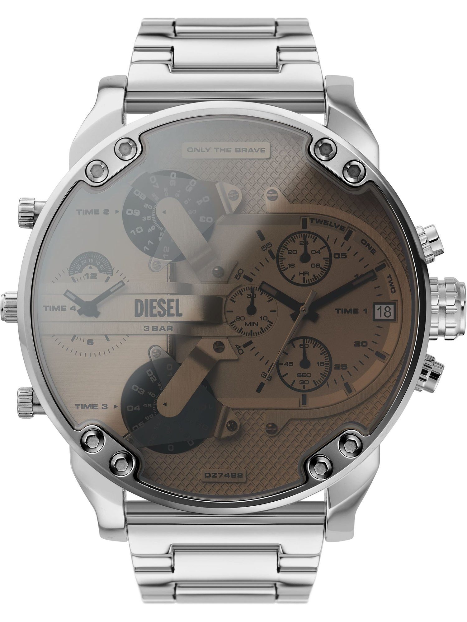 Diesel Chronograph Diesel Herren-Uhren Analog Quarz günstig online kaufen