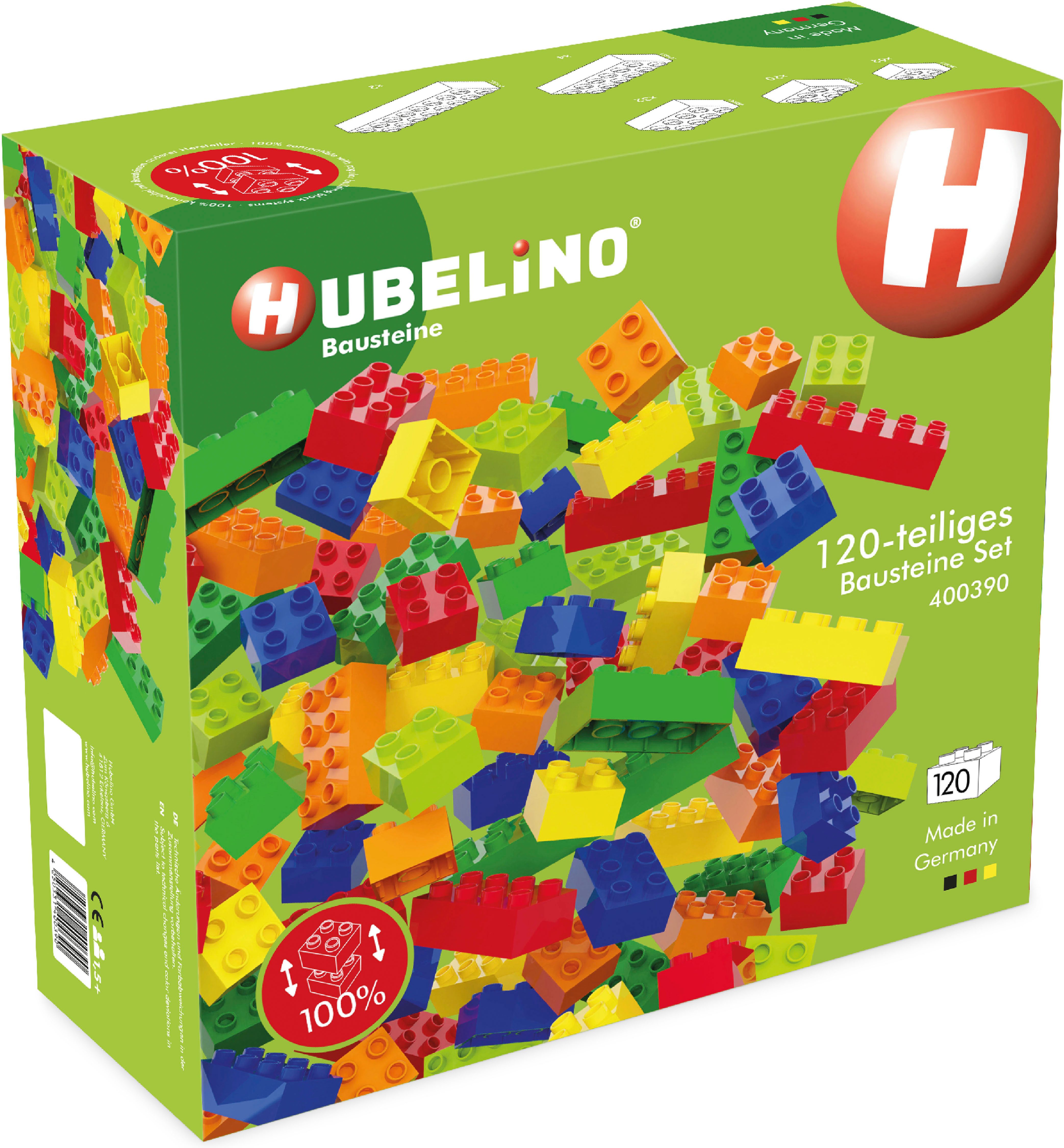 Hubelino Bausteine Set, bunt Spielbausteine