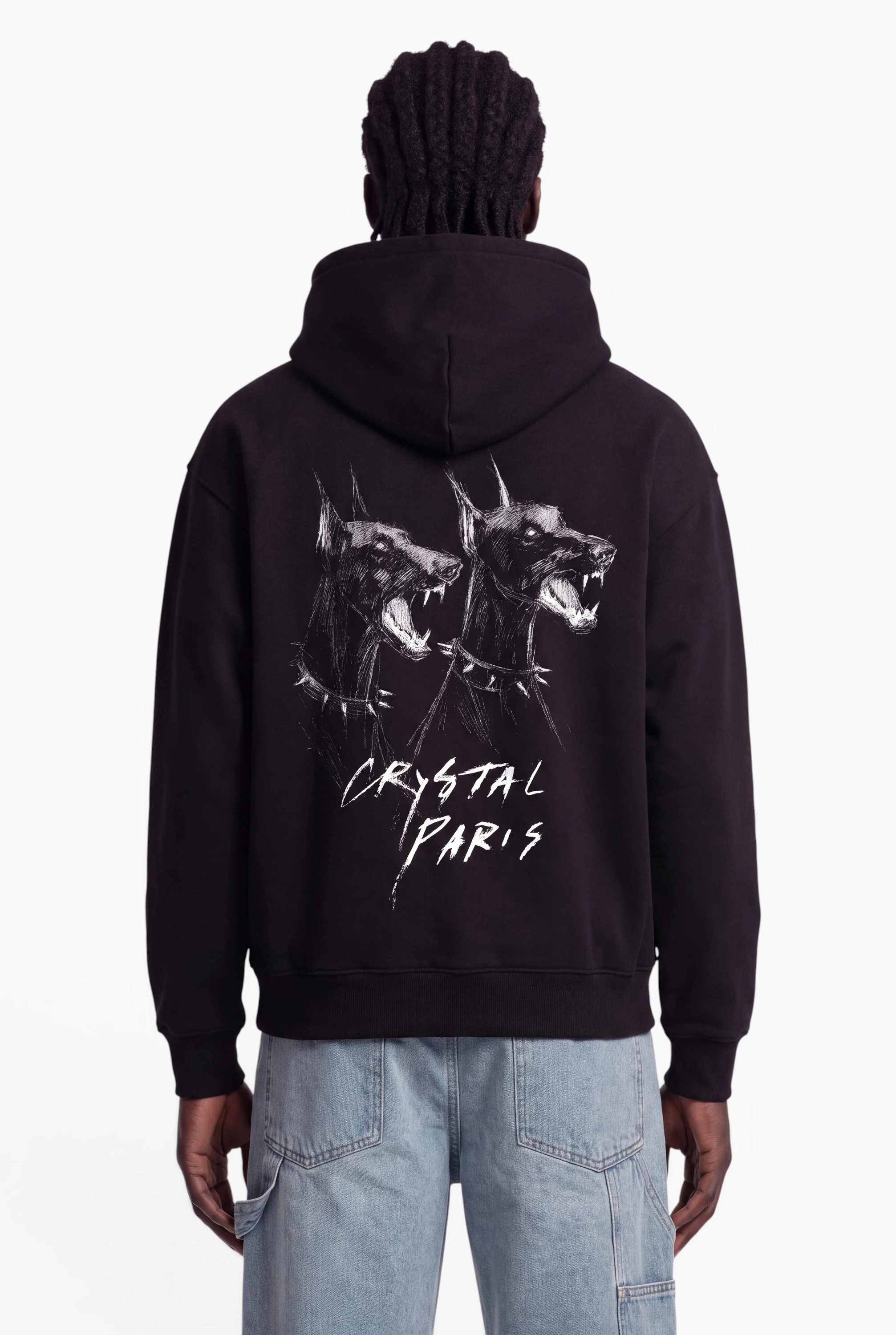 Crystal Paris Kapuzenpullover Dogs (1-tlg)