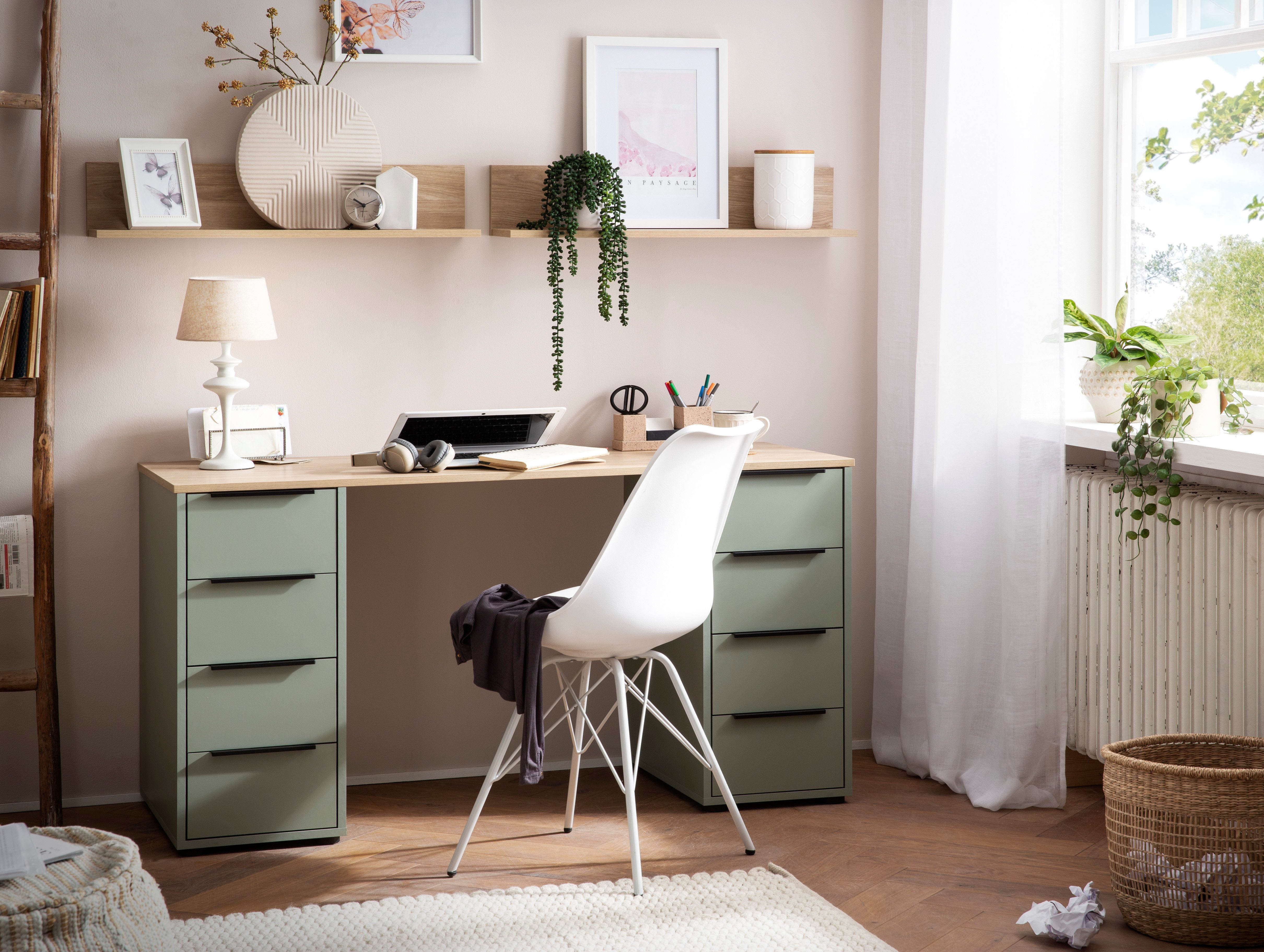 Schildmeyer Schreibtisch Elma, Breite 140 cm, günstig online kaufen