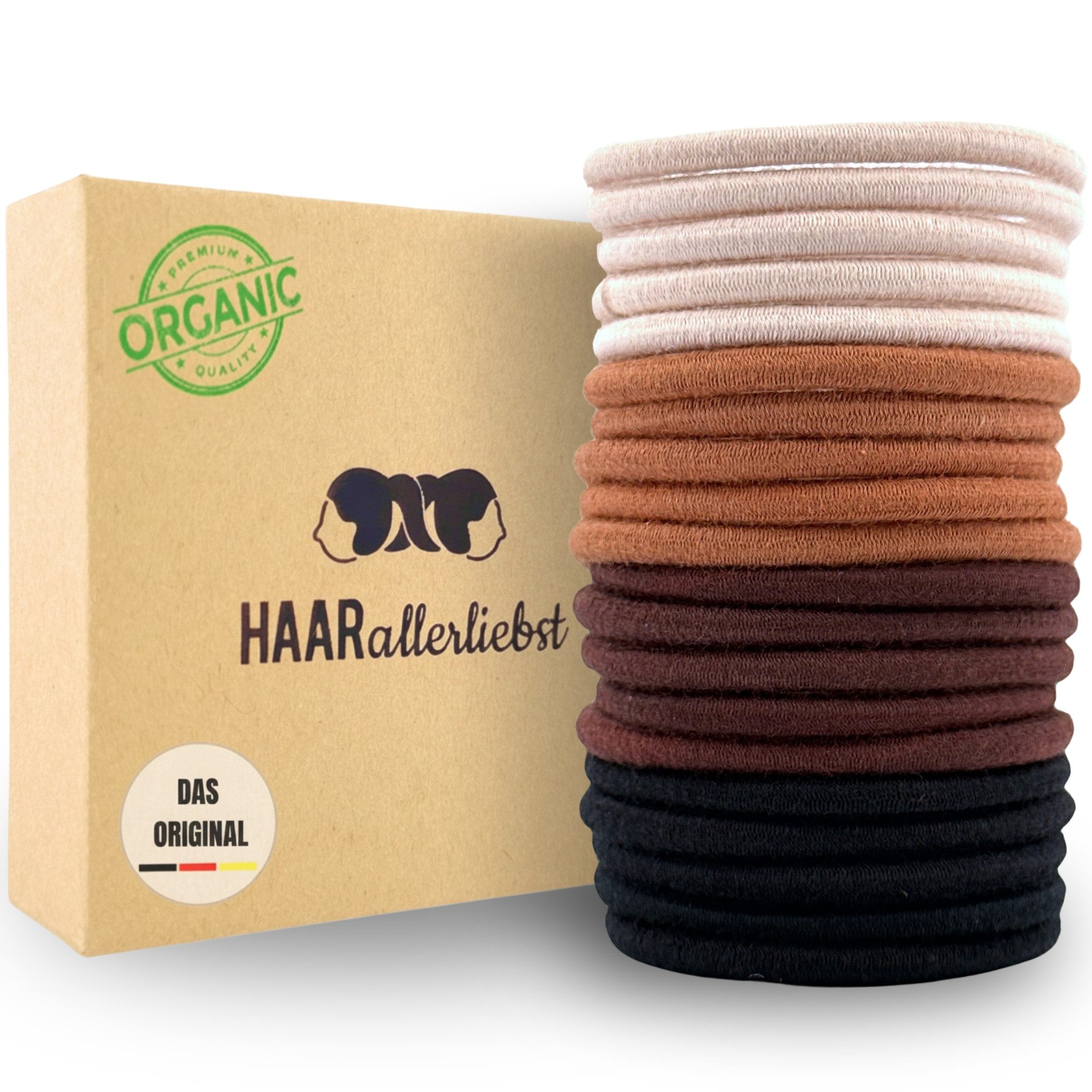 Goody Ouchless Haargummis – 96 Stück, 4 Mm, Blond, Ohne Metall, Schonend Für Mittellanges Haar, Bequemer Halt