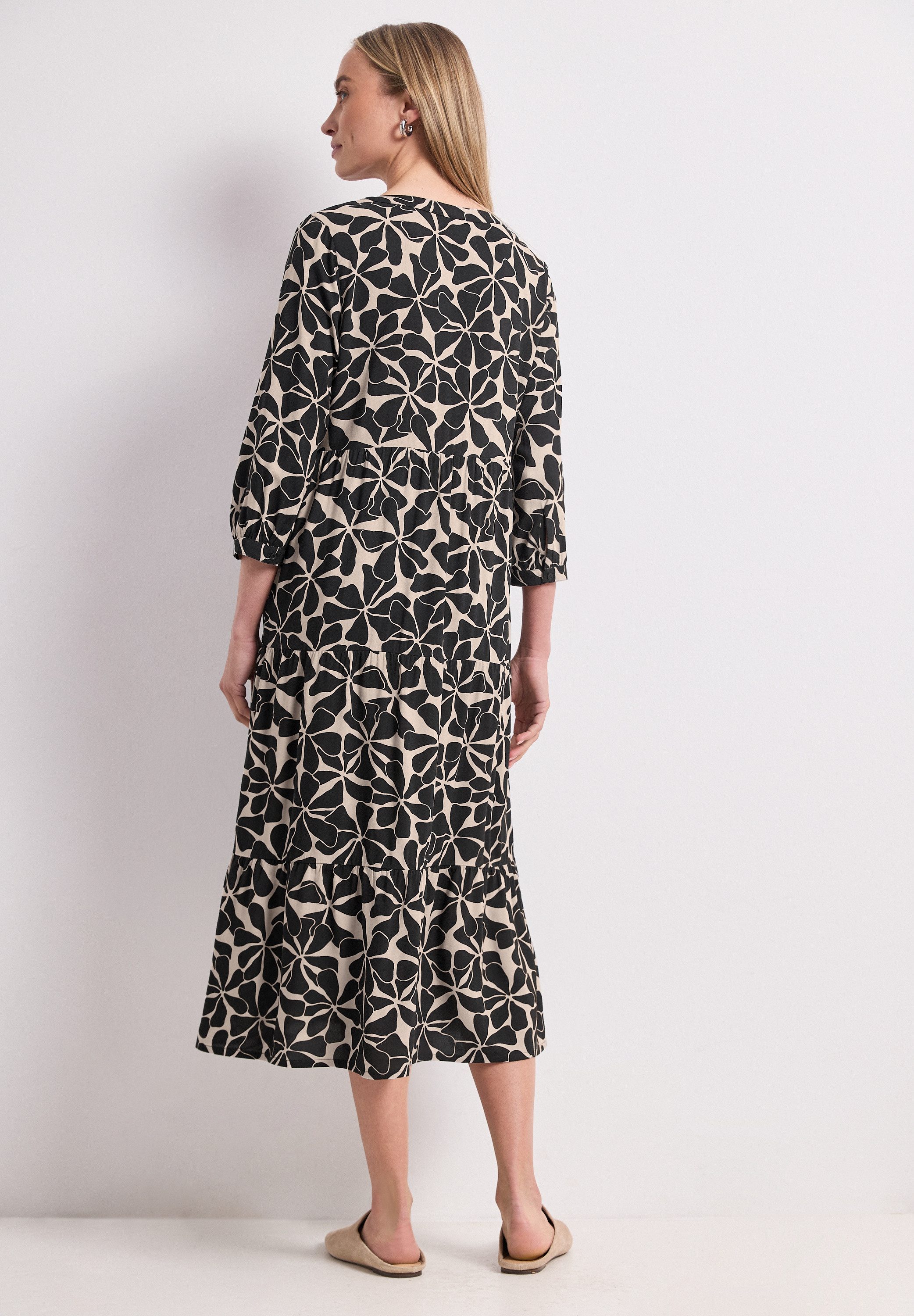 STREET ONE Midikleid aus Viskose