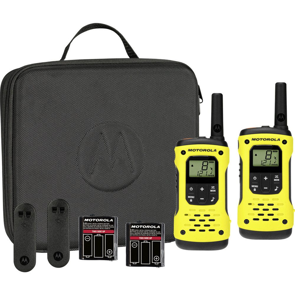 Motorola Solution Walkie Talkie Motorola Solutions TLKR T92 H2O 188046 PMR-Handfunkgerät 2er Set
