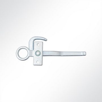 LYSEL® Türriegel Winkelhebelverschluss verzinkt Bordwandverschluss mit Einfallöse Gegen, (1-tlg)