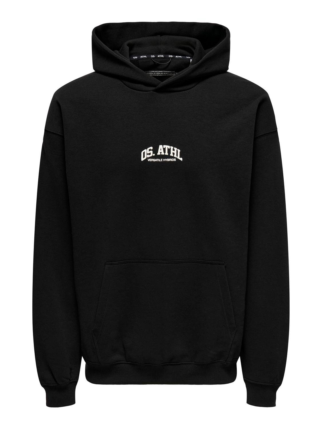 ONLY & SONS Hoodie Klassischer Jersey Sweatstoff ONSBERRY ATHL REG HOODIE S günstig online kaufen