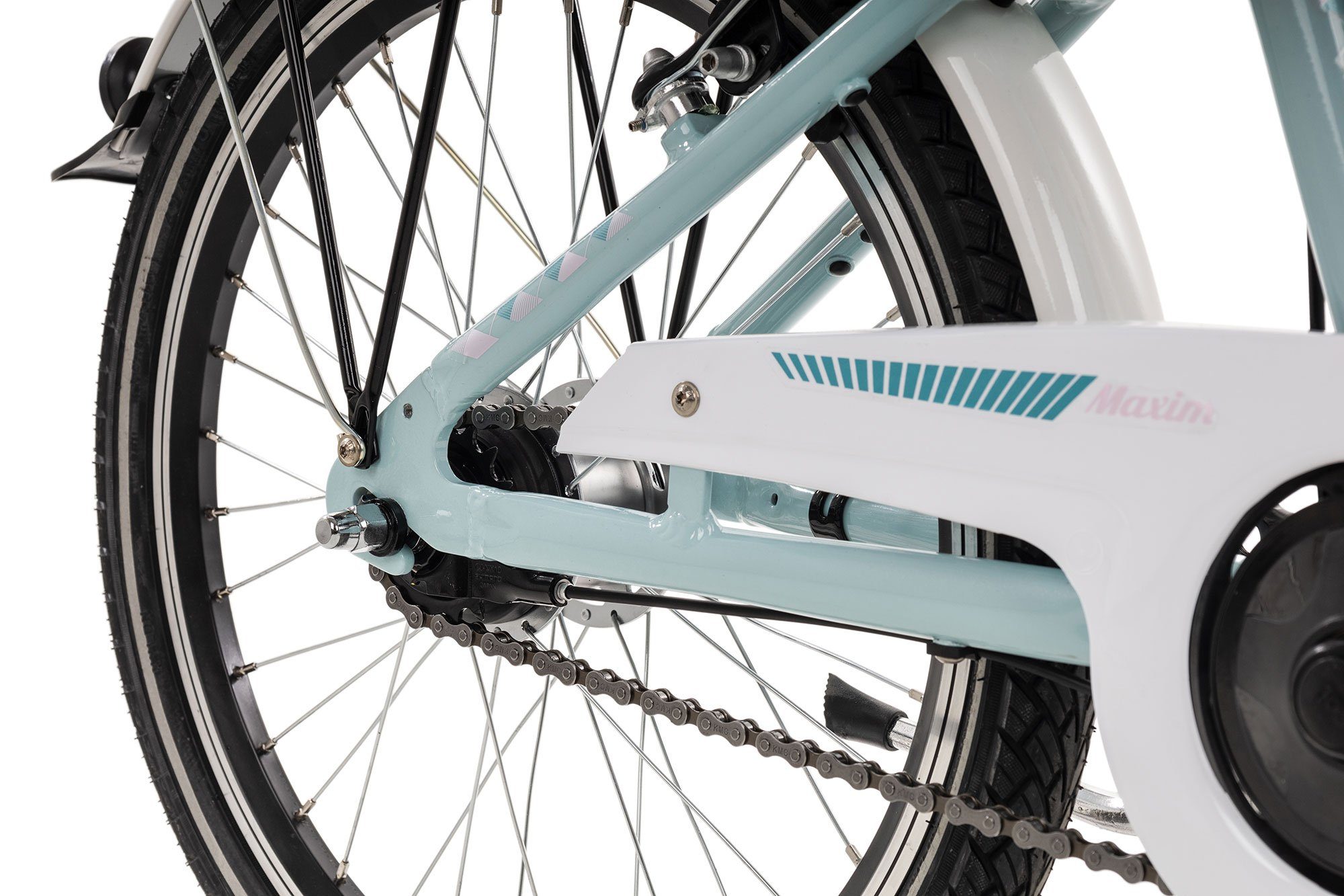 Maxim Kinderfahrrad Liria 20 7 Wave, 7 Gang Shimano Nexus 7 SG-C3001-7C Rücktritt Schaltwerk, Nabenschaltung Rücktritt, Kinderfahrrad 20 Zoll blau