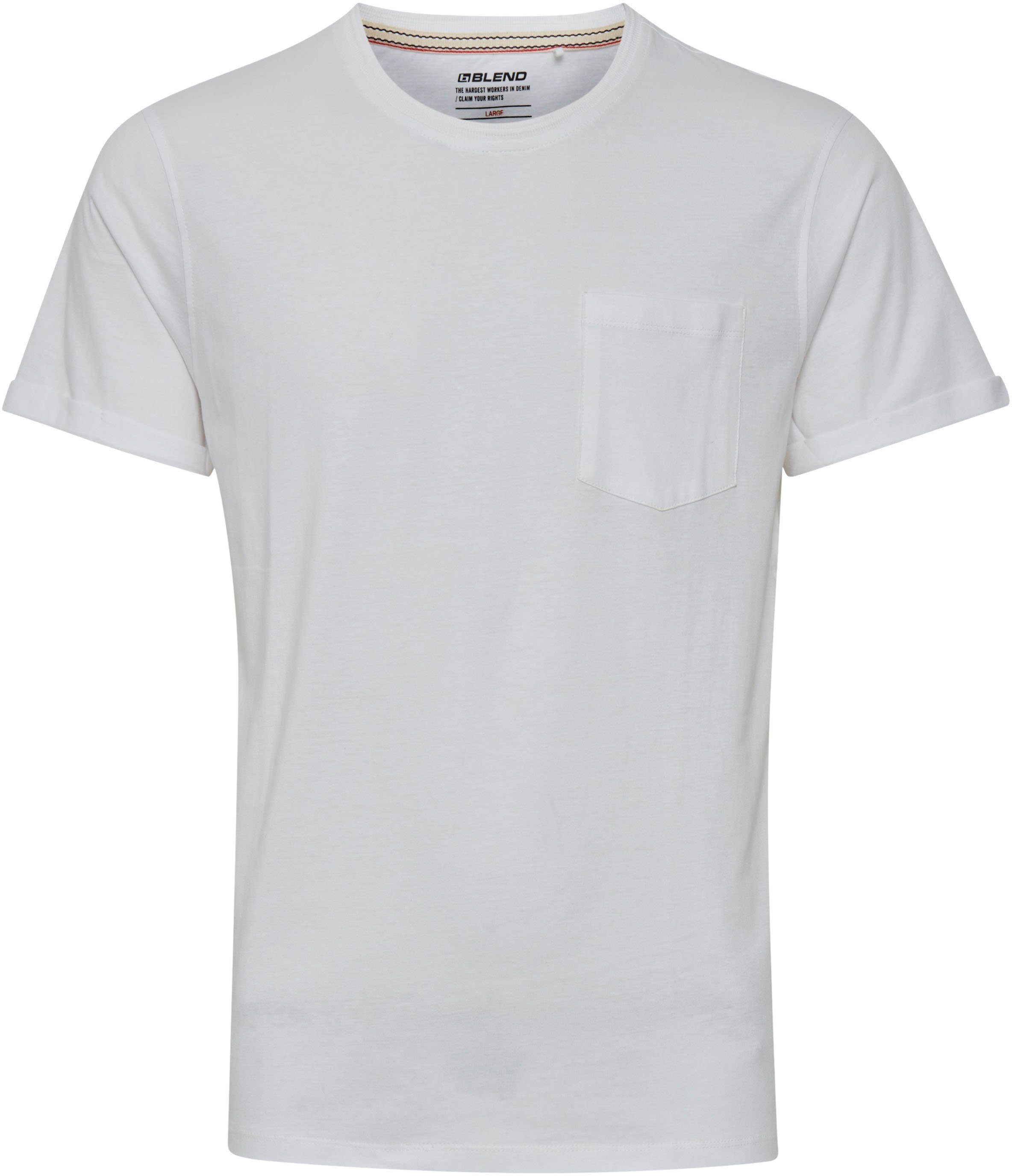 Blend T-Shirt BHNASIR Bright White