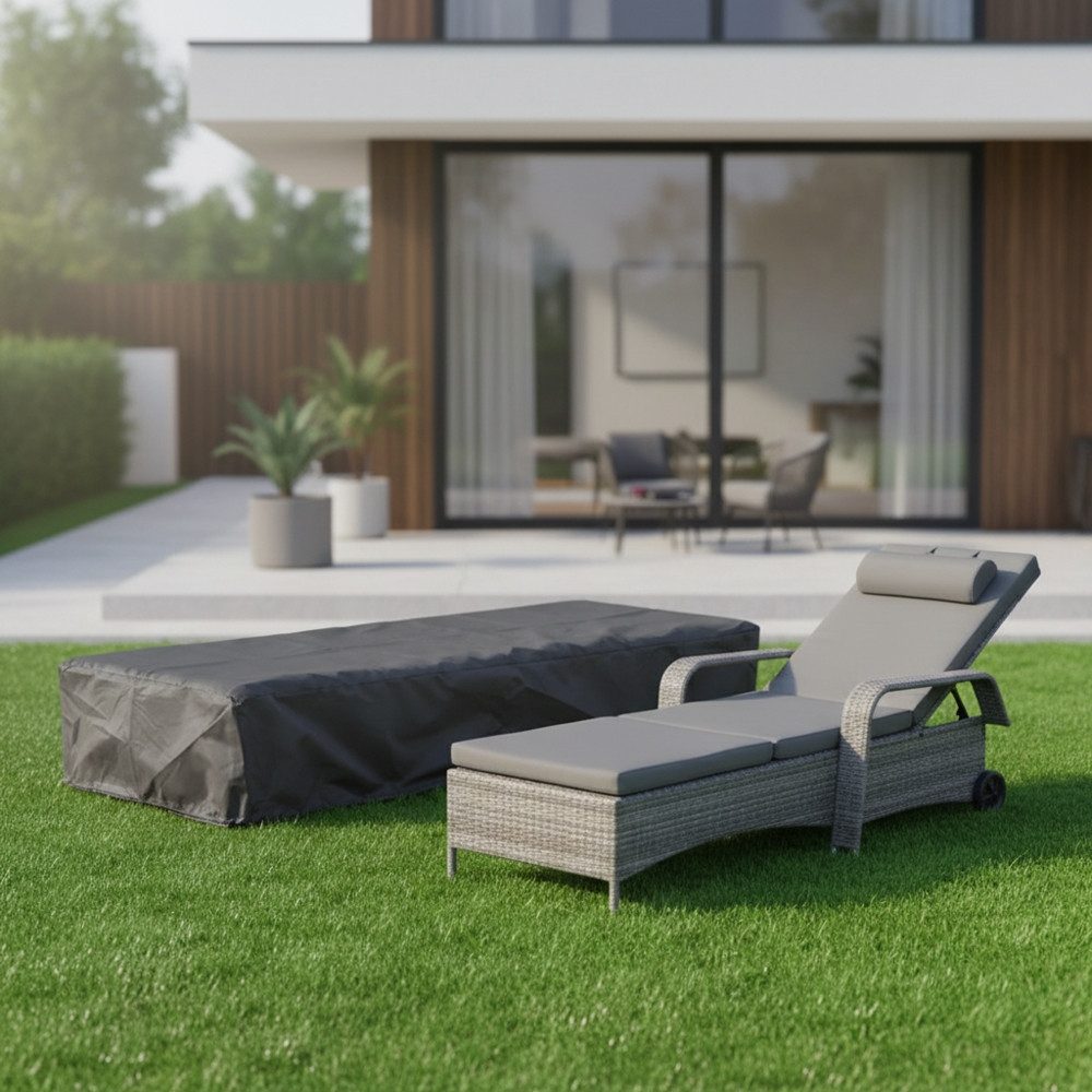 Mucola Gartenmöbel-Schutzhülle Schutzhülle Gartenmöbel 220x78x60 CM Abdeckp günstig online kaufen