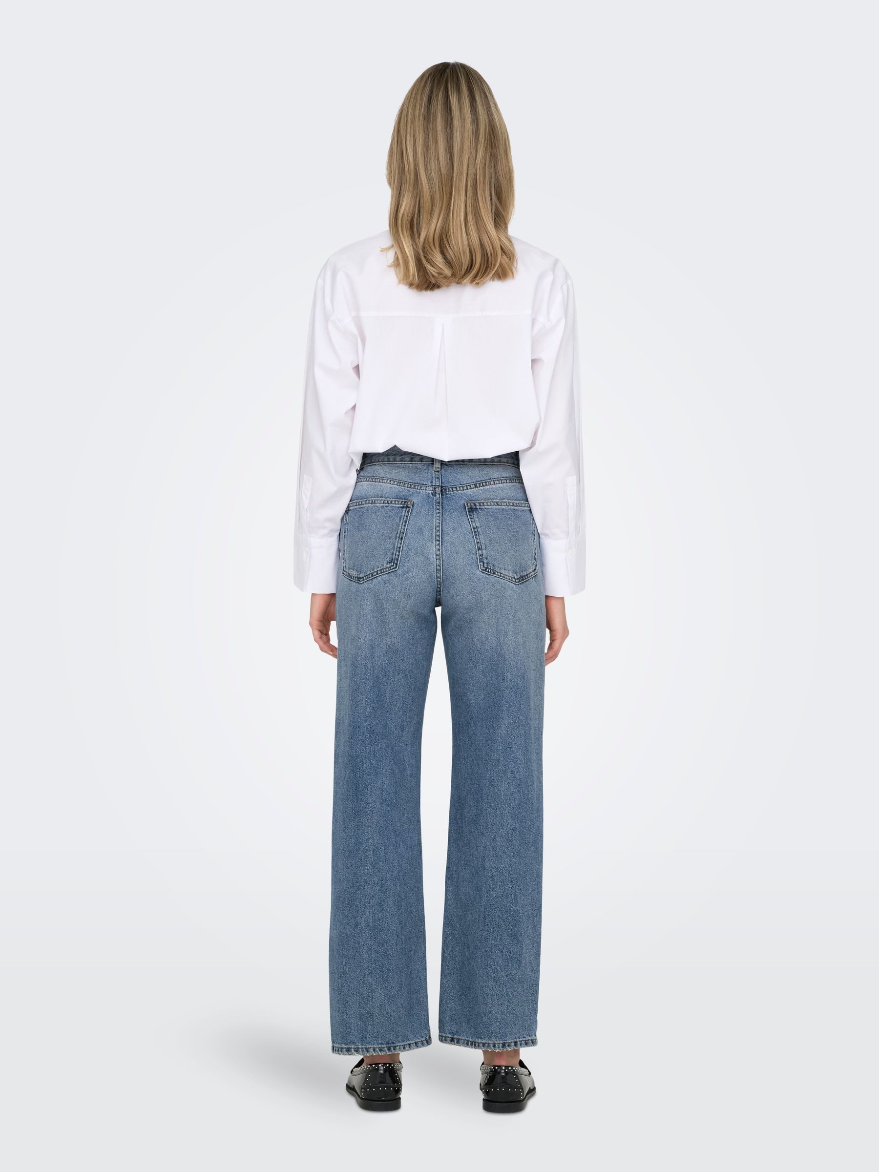 ONLY High-waist-Jeans Coole Ripped Jeans Distressed günstig online kaufen