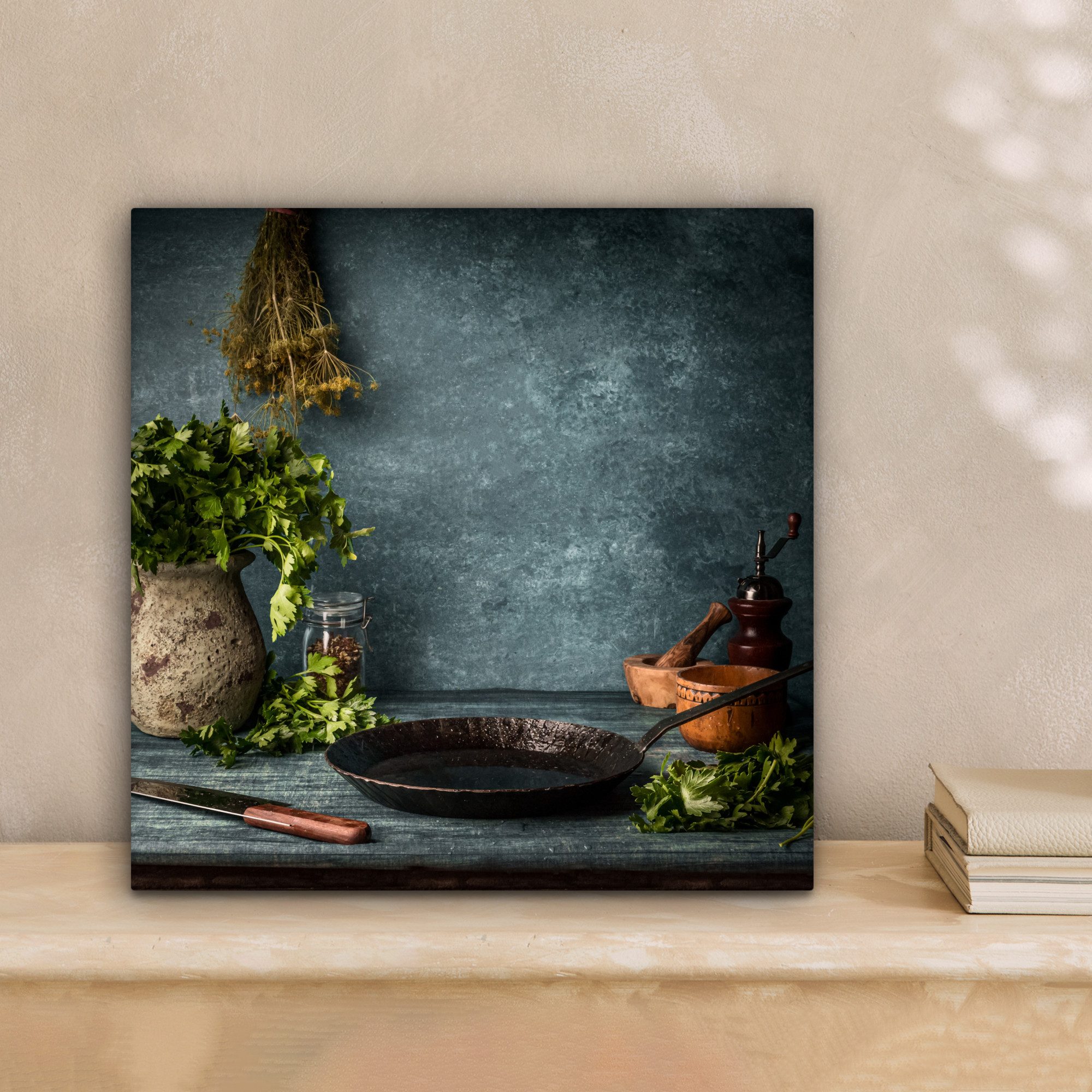 OneMillionCanvasses® Leinwandbild Kräuter - Gewürze - günstig online kaufen