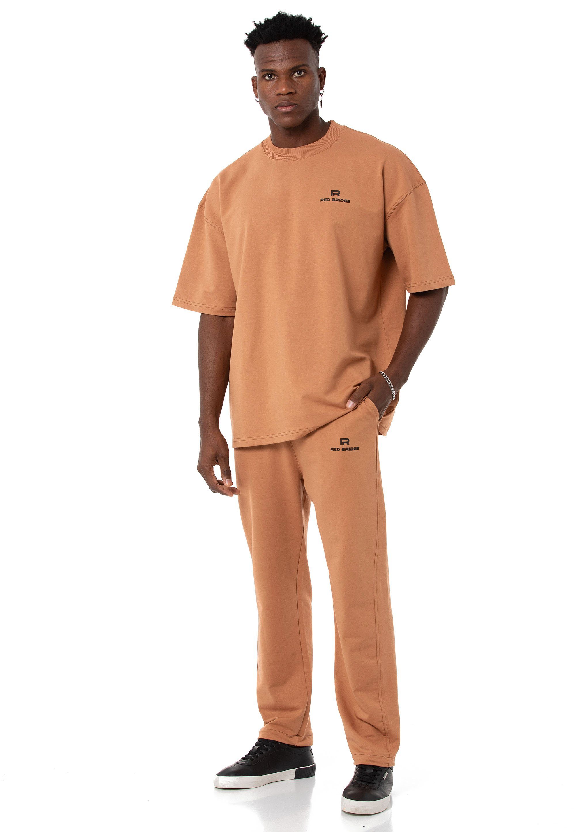 RedBridge Jogginganzug - Oversized-Sweatset - Zweiteiler mit T-Shirt & Hose (Set, 2-tlg) – Bild 2 von 5