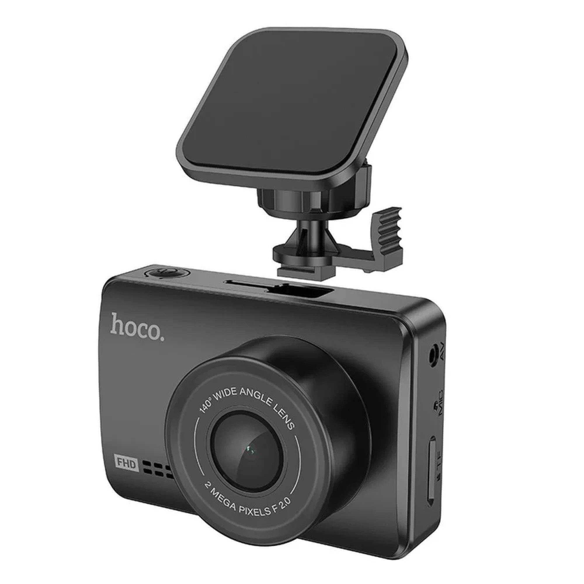 LCD Driving DV2 Autokamera, schwarz 2,45 Zoll 200 mAh 1080P Dashcam