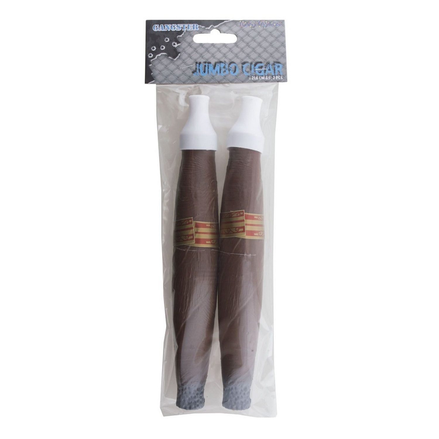 Funny Fashion Blaster Jumbo Zigarre 22 cm, 2 Stück