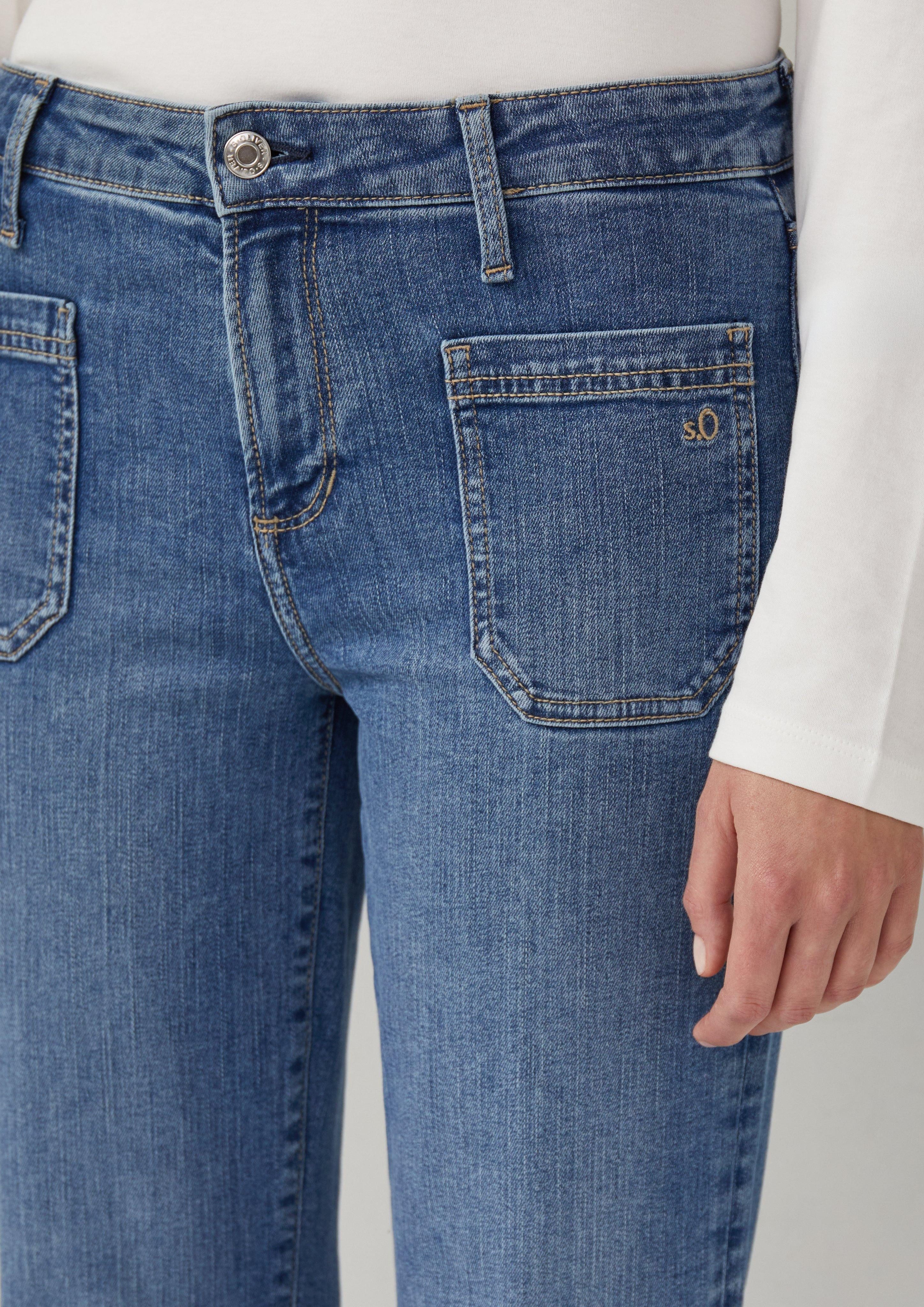 s.Oliver 5-Pocket-Jeans Jeans / Regular Fit günstig online kaufen
