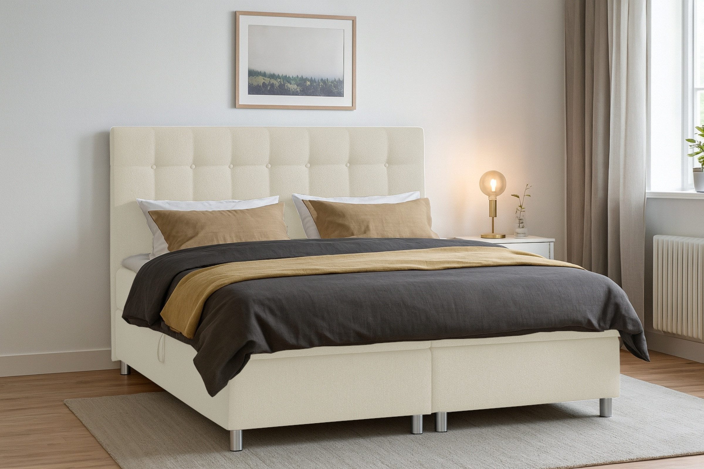 Deine Möbel 24 Boxspringbett BRILL Komplettbett günstig online kaufen