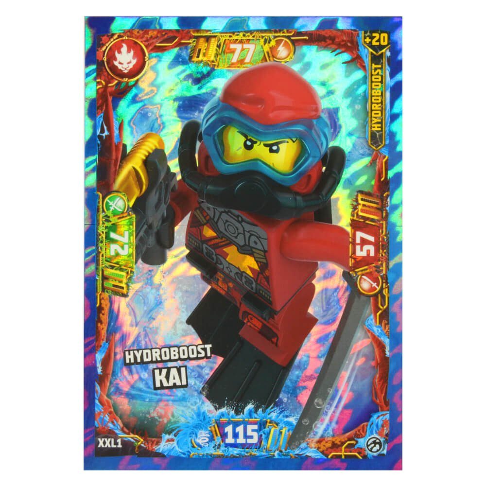 LEGO® Sammelkarte Lego Ninjago Karten Trading Cards Serie 7 - Unterwasser (2022) - Gold