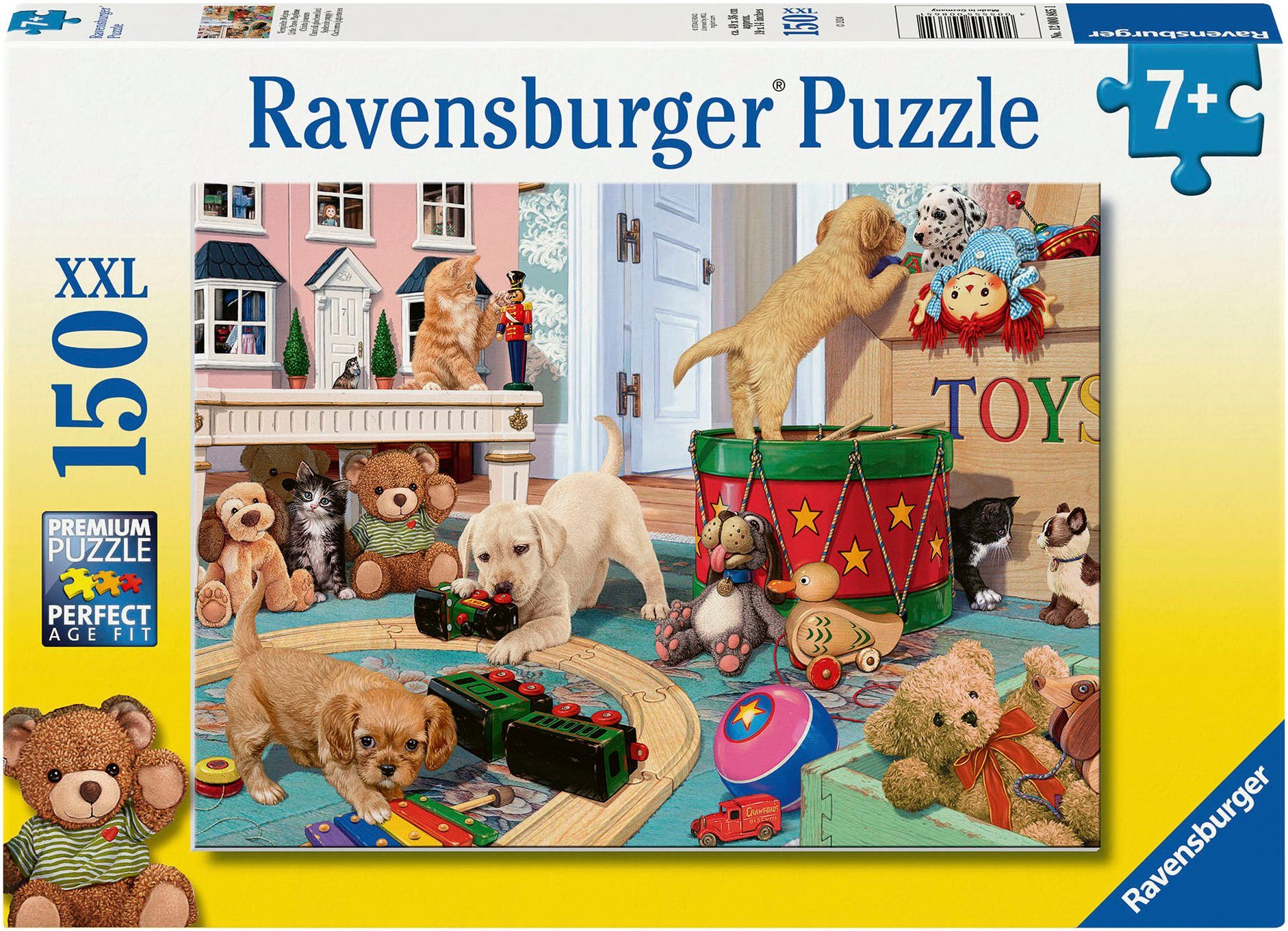 Ravensburger Puzzle Verspielte Welpen, 150 Puzzleteile, günstig online kaufen