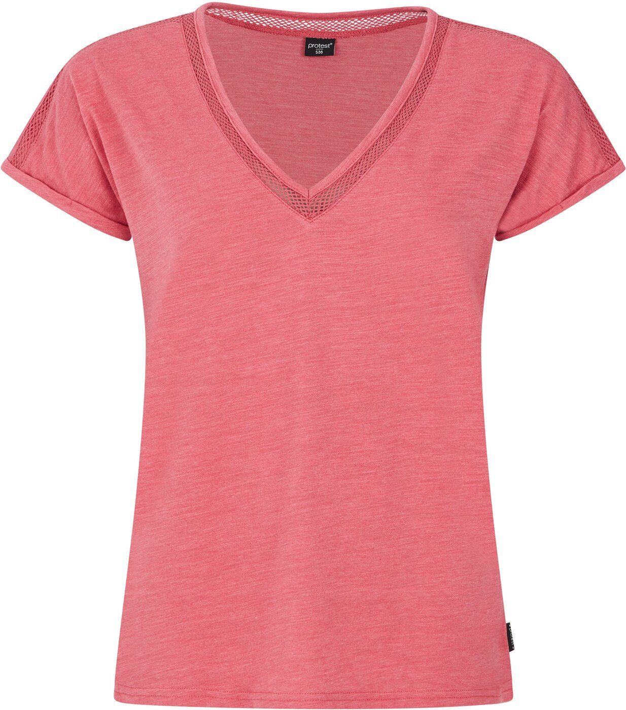 Protest T-Shirt PRTMONDAYS t-shirt Smooth Pink günstig online kaufen
