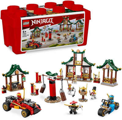 LEGO® Konstruktionsspielsteine Kreative Ninja Steinebox (71787), LEGO® NINJAGO, (530 St), Made in Europe
