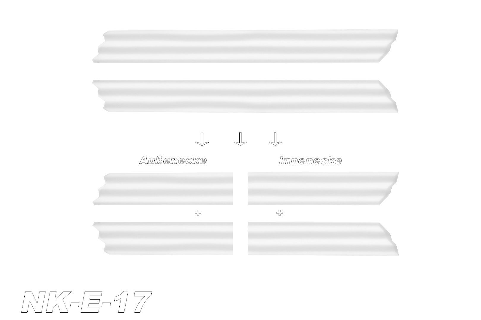 marbet design Stuckleiste E-17, Innen- & günstig online kaufen