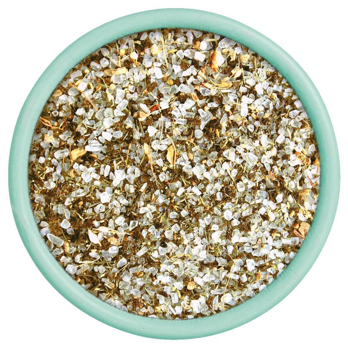 Sal de Ibiza Gewürz Granito Citronela y Jengibre, Meersalz mit Zitronengraß und Ingwer, 100 g, im Streuer – Bild 2 von 2