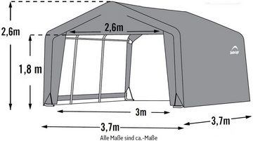 ShelterLogic Foliengerätehaus, BxT: 370x370 cm