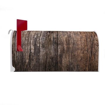 banjado Amerikanischer Briefkasten Mailbox Altes Holz (Amerikanischer Briefkasten, original aus Mississippi USA), 22 x 17 x 51 cm