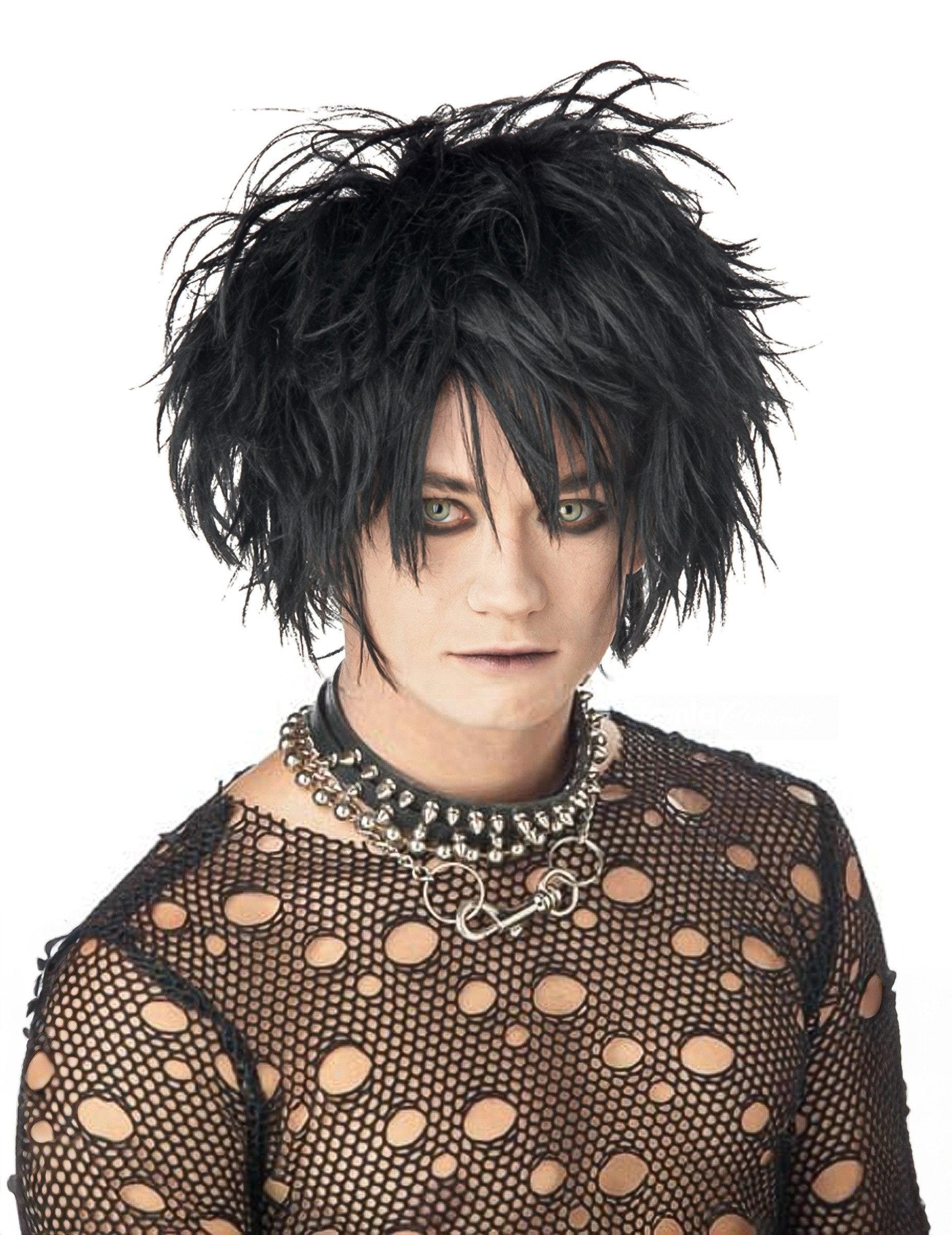 California Costumes Monster-Kostüm Gothic Crow Perücke