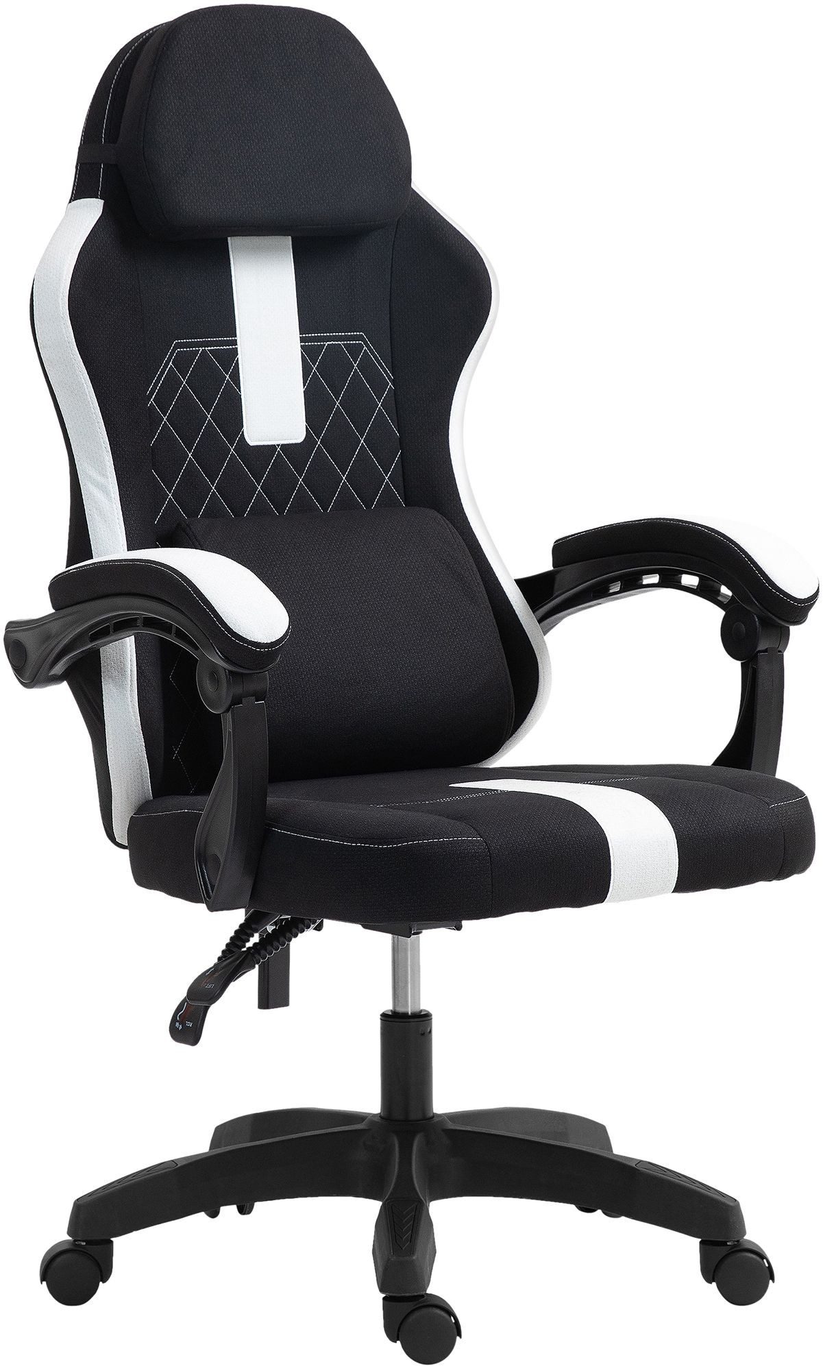 CLP Gaming Chair Miltona, ergonomischer Bürostuhl, höhenverstellbar