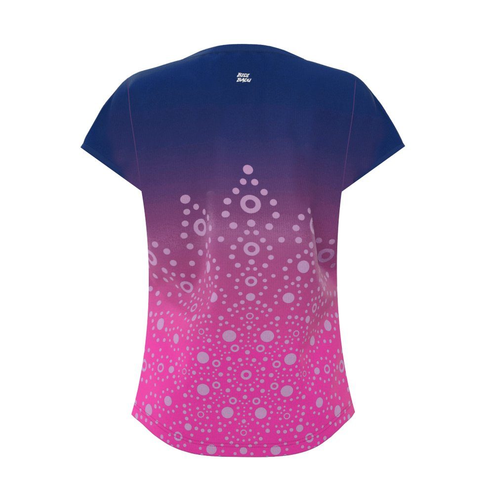 Shirt in Tennisshirt Tennis BIDI Mädchen Pink Colortwist BADU für