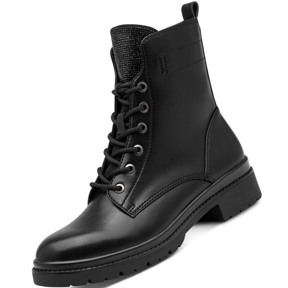 Tamaris 1-25236-43/043 Stiefelette Veganer Boot mit bequemem Wechselfußbett